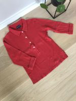 Marc O Polo Poloshirt Shirt 3/4 Arm Kragen Knöpfe rot gerippt Wandsbek - Hamburg Volksdorf Vorschau