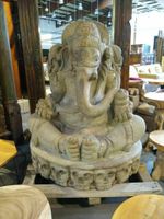 XXL Ganesha 136 cm hoch Stein Statue Skulptur Figur Elefantengott Essen - Essen-Kettwig Vorschau