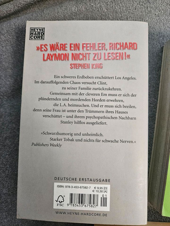 Richard Laymon DIE INSEL/DAS INFERNO/DAS GRAB in Kaarst