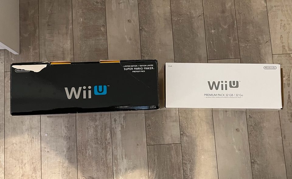 Nintendo Wii U Limited Edition Super Mario Maker + extra Spiele in Hamburg