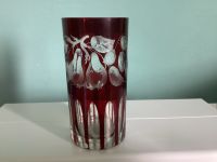 WMF Diadem Bleikristall ,rotes Überfang-Glas Becher / Vase Kreis Pinneberg - Rellingen Vorschau