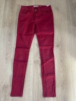 Jeans / Röhrenjeans Gr 38 Länge 34 only rot Baden-Württemberg - Dobel Vorschau