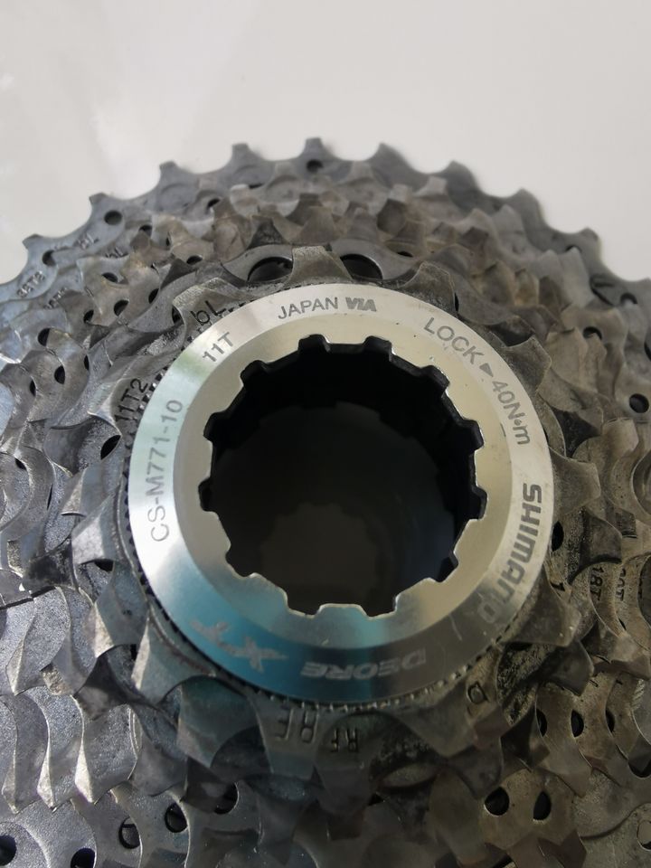 shimano XT cassette CS-M771-10   11-32 gabraucht in Berlin