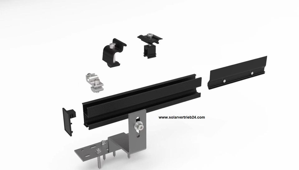 ☀️ PV Unterkonstruktion für Dachziegel - 6 Module ✅ erweiterbar in Hildesheim