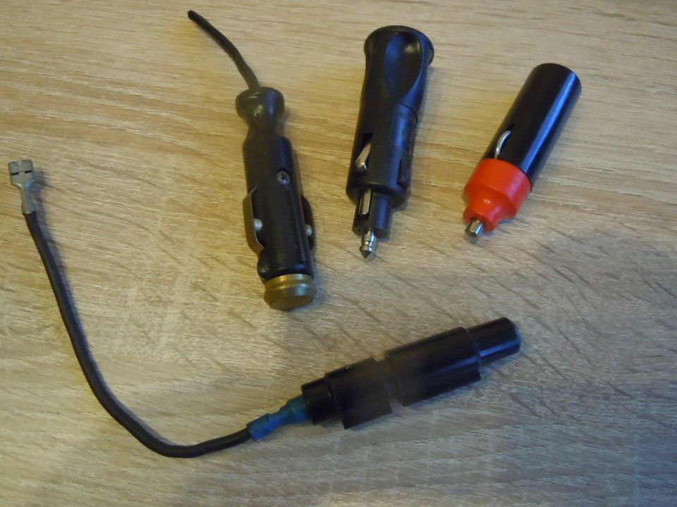 Stecker Zigarettenanzünder 3x plus Sicherung Schwebesicherung geb