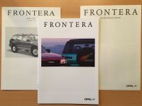 Prospekt Opel Frontera 1993 1994 Daten Preise neuwertig Hessen - Griesheim Vorschau