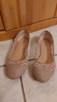 Damen Schuhe Ballerinas rosa Graceland Blumen Glitzer Gr. 42 Dortmund - Brackel Vorschau