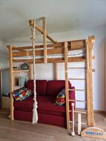 Woodland Kletterbett Spielbett Hochbett Hessen - Mühlheim am Main Vorschau