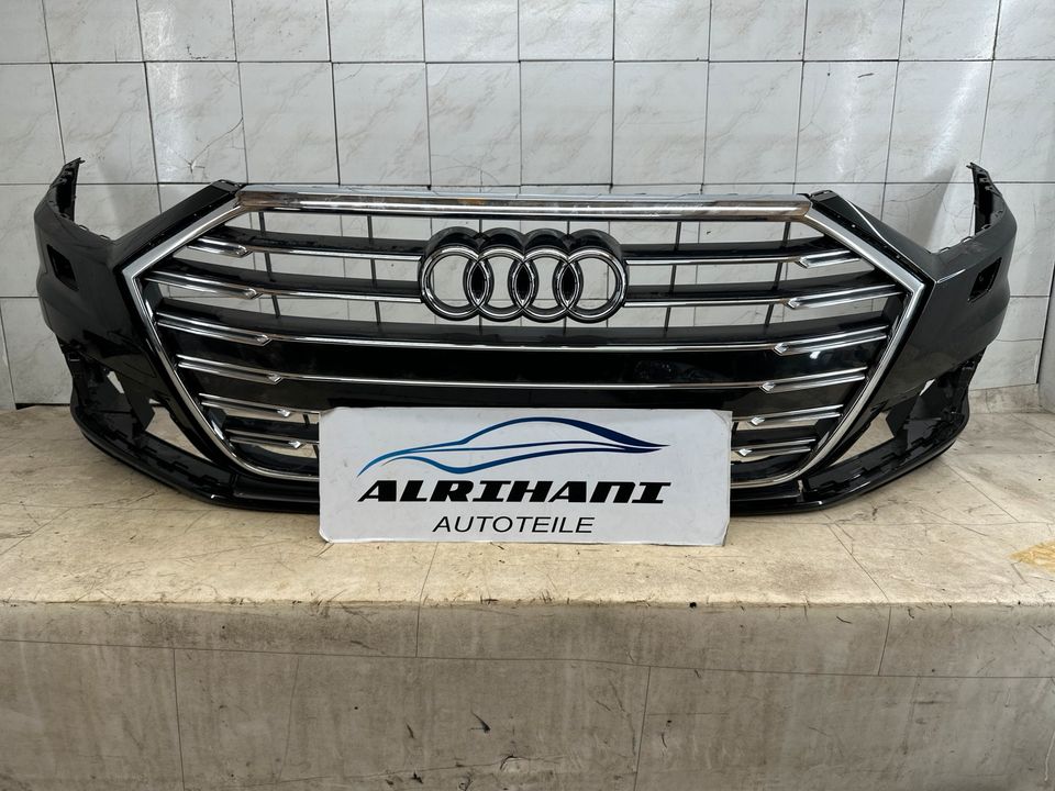 Stoßstange Stossfänger vorne mit Kühlergrill Audi A8 | 4N0807437A in Remscheid