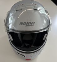 Motorradhelm Nolan N90S Silber Größe S Bayern - Günzburg Vorschau