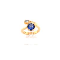 Damen Ring Gelb Gold Tansanit Brillant Schmuck Geschenk 180265 Schleswig-Holstein - Lübeck Vorschau