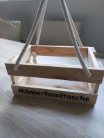 Holzkiste Männerhandtasche Baden-Württemberg - Breisach am Rhein   Vorschau