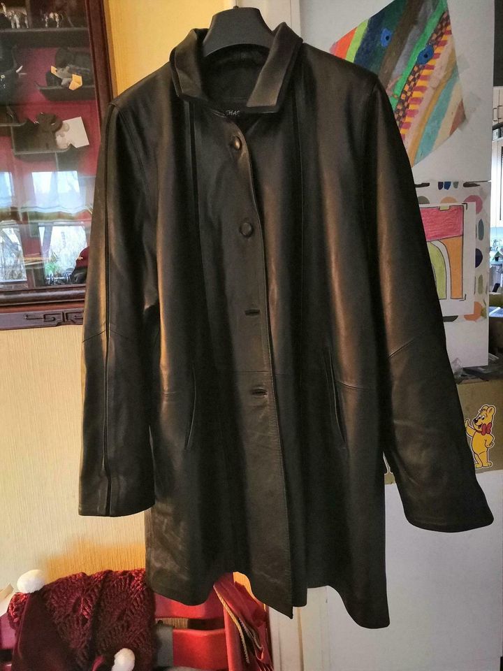 Leder Mantel Kurzmantel/Jacke Damen neuwertig Gr.:42-44-46 A-Form in Berlin