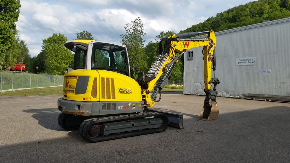 Bagger Wacker Neuson ET65 Powertilt Verstellausleger Bj.2023 in Königsbronn