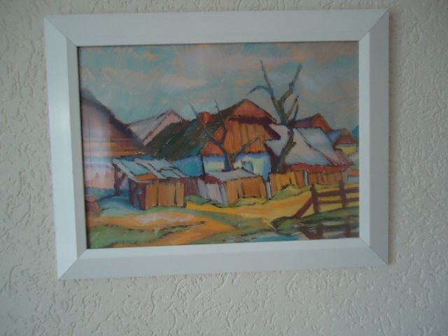 Aquarell,Jaroaslav Tykal, cz. Maler, Bild, Kunst, Kreidemalerei in Waldmünchen