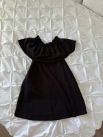 H&M Kleid Sommerkleid schulterfrei schwarz XS 34 36 Hessen - Hanau Vorschau