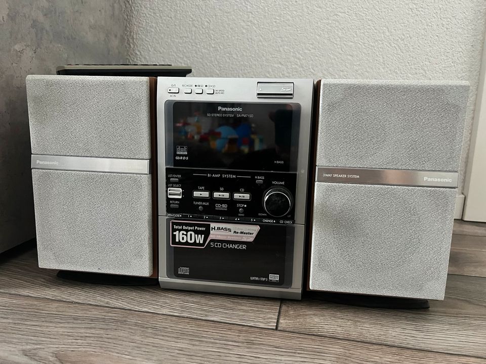 Panasonic SD Stereo System SA-PM71 SD in Hohberg