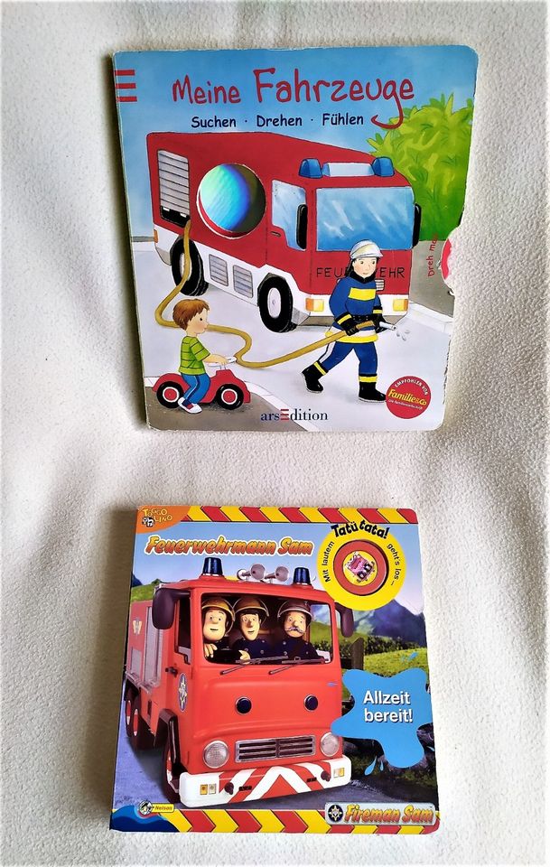 gut erhalten Kinder Buch,Kinder Bücher m.Fahrzeugen,Feuerwehr SAM in Dresden