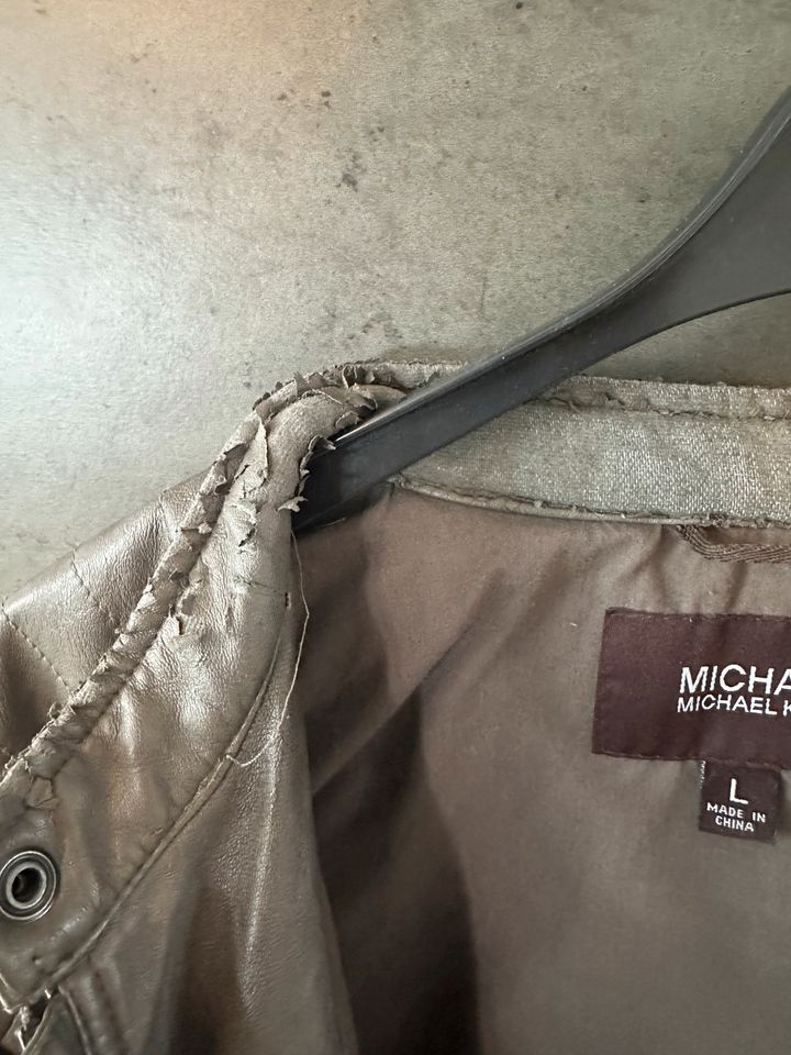 Lederjacke von Michael Kors Original Gr. L in Gütersloh