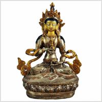 Vajrasattva Kupfer versilbert 12,5cm 700g Hamburg-Mitte - Hamburg Billbrook Vorschau