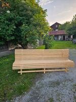 Letzte Sonnenbank Holzbank Hausbank 3m - echte Schreinerarbeit Bayern - Wasserburg am Inn Vorschau