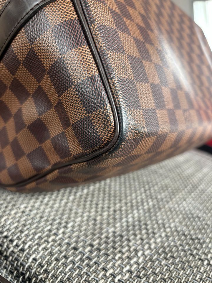 Louis Vuitton Speedy 35 mit Schulterriemen Damier Ebene Canvas in Meißen