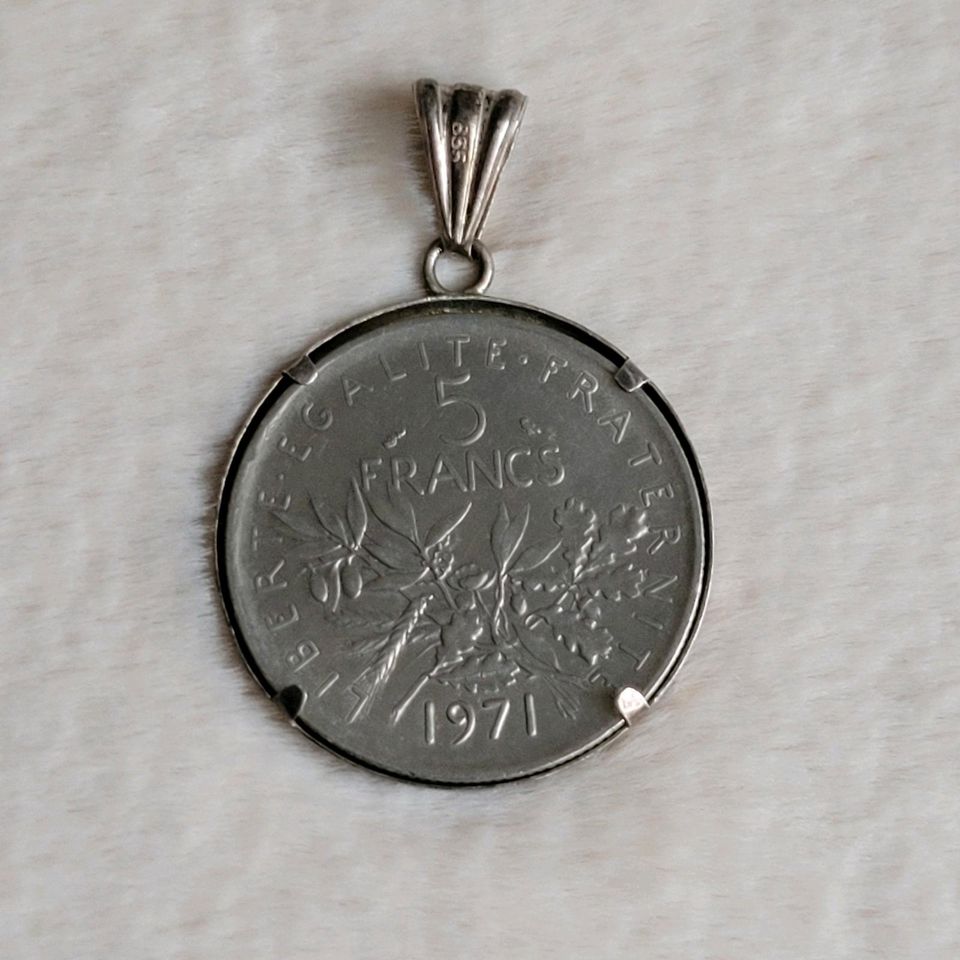 835 Punze Münze Frankreich 5 Francs 1971 Sammlerstück in Hannover