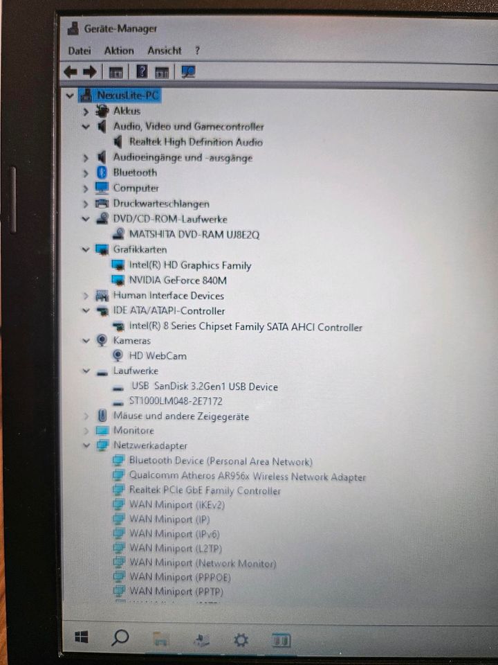Gaming Laptop 15,6 i5 8GB 840m Windows 10 Generalüberholt in Lünen