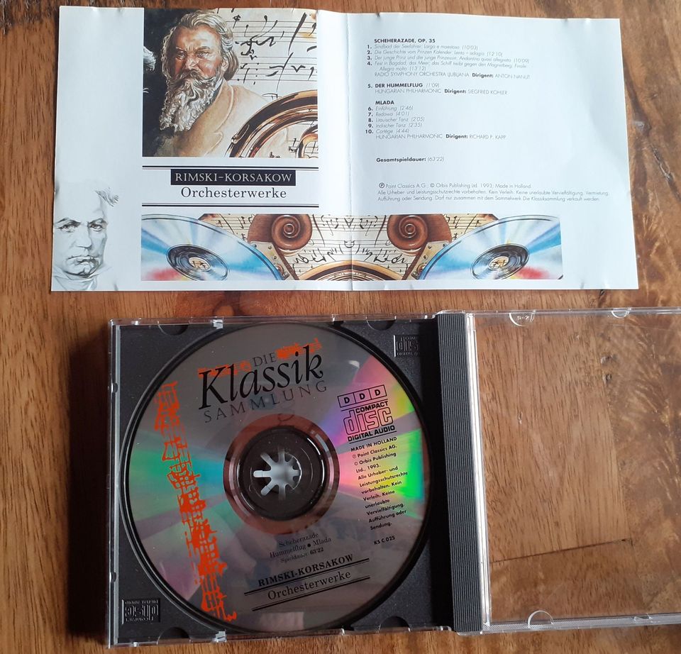 Musik CD Sammlung Klassik gebraucht in Remscheid