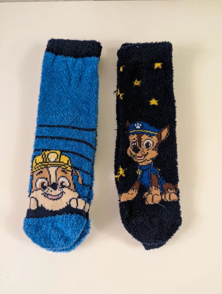 2x Paar Kuschelsocken PawPatrol Gr. 23-26 in Neunkirchen