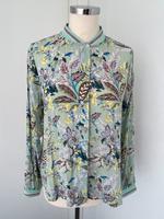Druckbluse, Bluse MILANO Italy, Viskose, Gr. 38 Köln - Merkenich Vorschau
