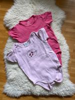 Body H&M Kurzarm Knopf am Ausschnitt pink 92 organic cotton Hessen - Marburg Vorschau