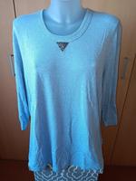 Shirt Gr. 52 "Rabe" hellblau 3/4-Arm Niedersachsen - Quakenbrück Vorschau