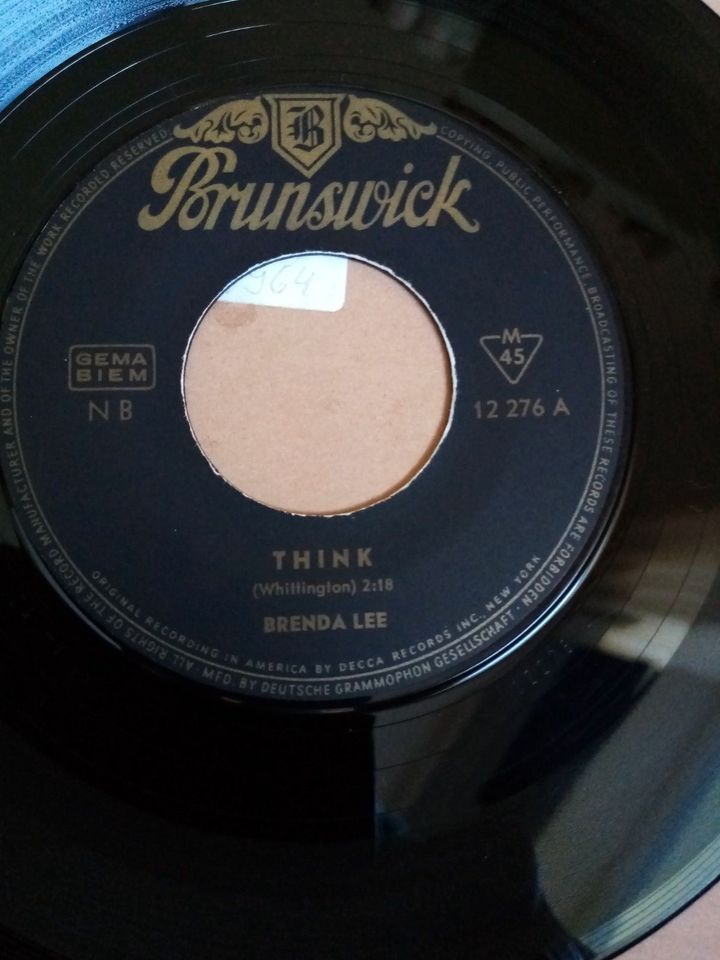 Brenda Lee Single Think-The waiting game in Hamburg