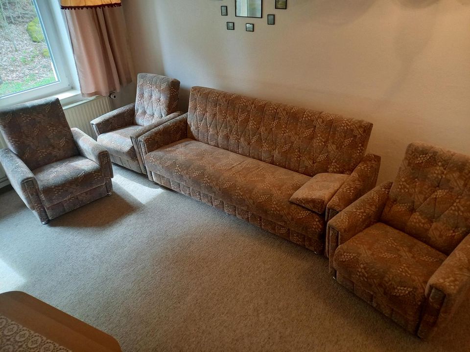 Couch und 3 Sessel in Olbernhau