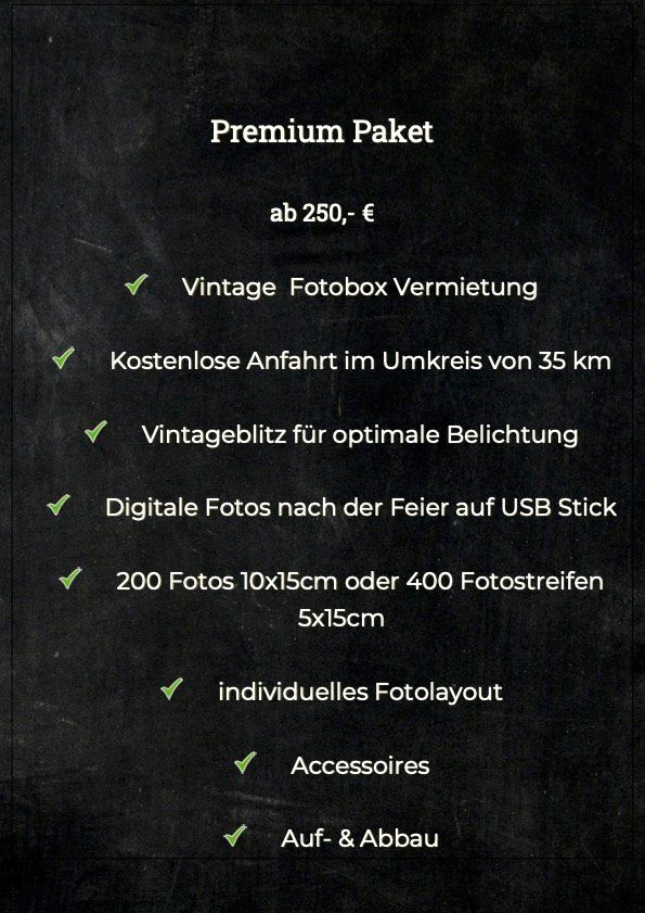 Vintage Fotobox / Photobooth / Hochzeit / Events / Geburtstage in Berlin