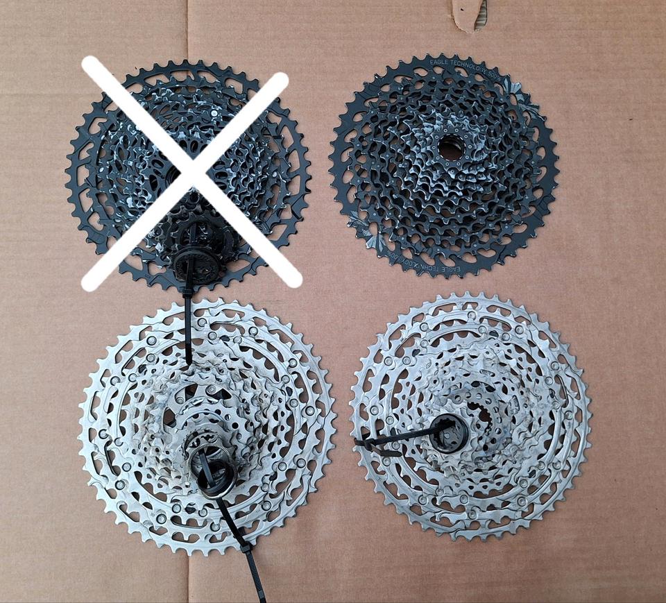 Verschiedene Kassetten Shimano Sram für Mountainbike in Traunstein