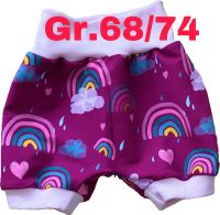 ❤️Handmade! Kurze Pumphose Gr 68/74 Regenbogen beere ❤️ Nordrhein-Westfalen - Herne Vorschau