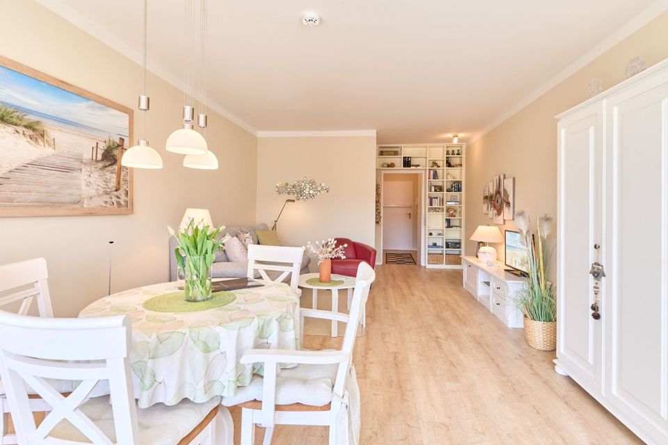 Sanibel Travemünde Ferienwohnung mit Balkon und Dachterrasse in Lübeck