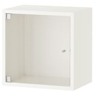 Ikea Eket Wandschrank mit Vitrinentür, weiß, 35x25x35 cm Düsseldorf - Pempelfort Vorschau