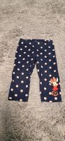 C&A Minnie Maus 3/4 Leggins Hose 98 blau Glitzer Bayern - Barbing Vorschau