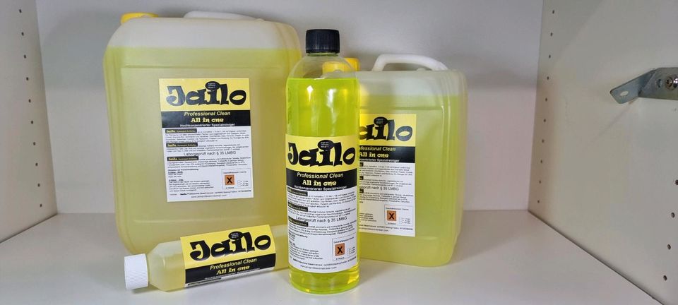 Jailo All in One, Hochleistungsreiniger, 1, 5 und 10 Liter in Bestwig