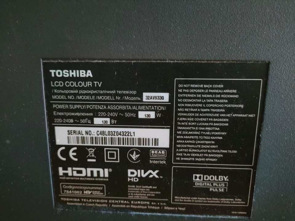 Toshiba LCD Coulor TV in München