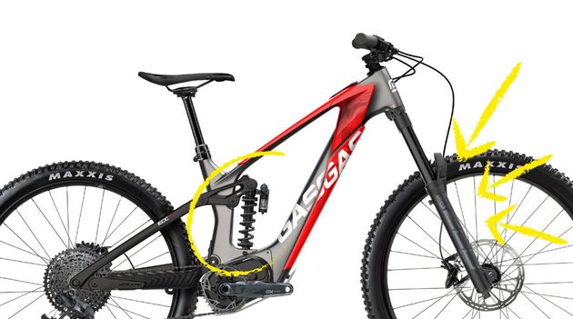 E-MTB E-Bike GASGAS ECC 4 Carbon/Rockshox/SRAM in Itterbeck