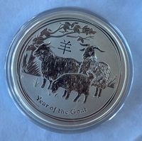 2 Unzen Silber 999, 2015 Year of the goat, Ziege, Australien Hessen - Eschborn Vorschau