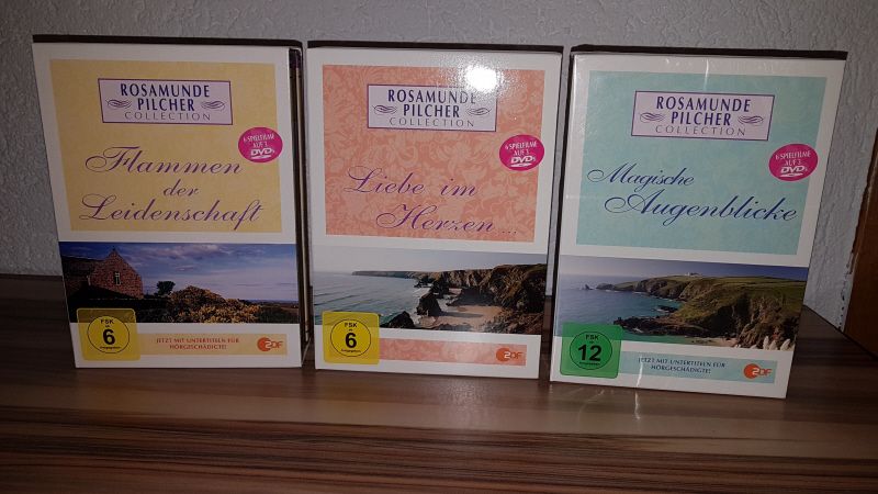 3 DVD Collectionen von Rosamunde Pilcher, 9 DVDs mit 18 Filmen in Leipzig