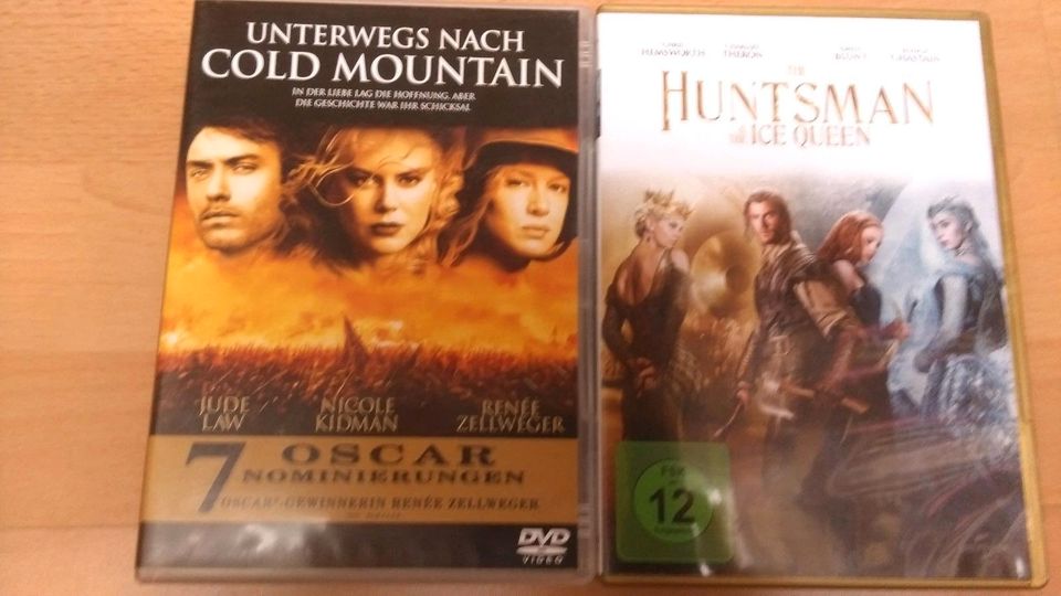 10 Film DVD'S Fantasy "Mummy Legends, Huntsman, Matrix in Hameln