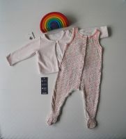 Petit Bateau Set Gr. 62/68 Strampler, Jacke, Cardigan, rosa Blume Nordrhein-Westfalen - Meerbusch Vorschau