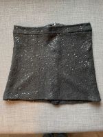 Schwarzer Mini Glitzerrock von Esprit - 40% Wolle Schleswig-Holstein - Kellinghusen Vorschau