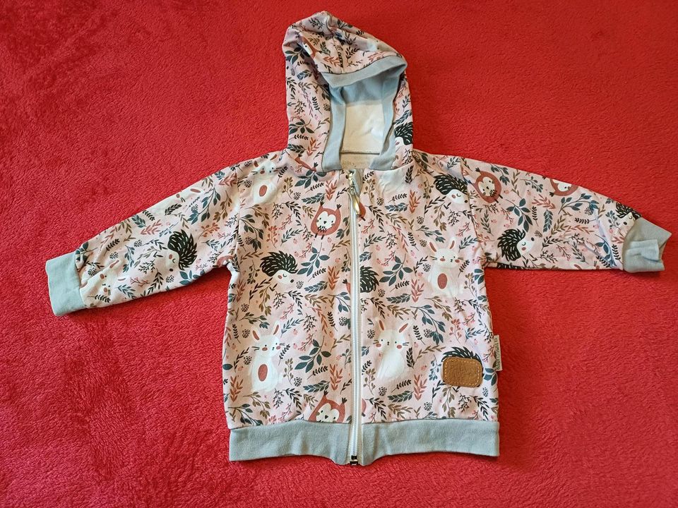 Baby Mädchen Jäckchen Sweatjacke Größe 74 in Kemberg